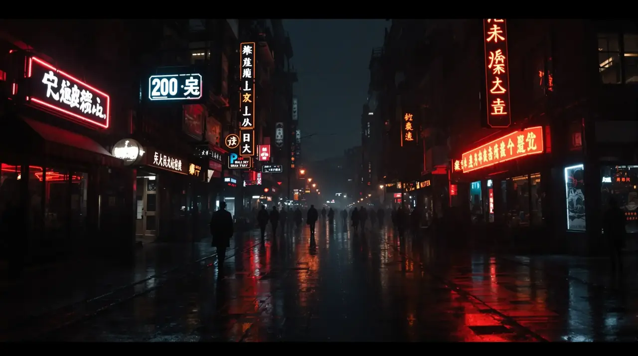 暗涌 背景海报